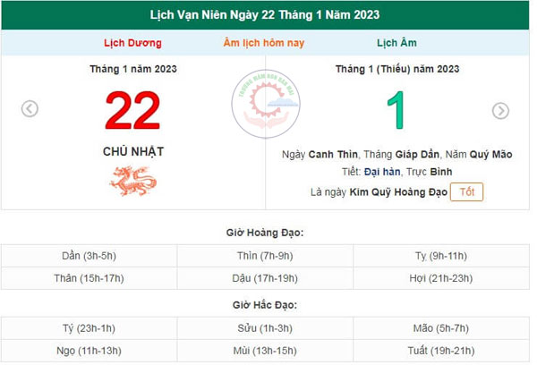 lịch nghỉ tết dương lịch năm 2023